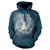 Thoughtful White Tiger Classic Hoodie Sweatshirt