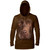Chocolate Lab Face Lightweight Hoodie Tee