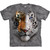 Big Face Split Tiger Classic Cotton T-Shirt