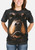 Rottweiler Face T-Shirt Modeled