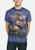 Moose Collage T-Shirt Modeled