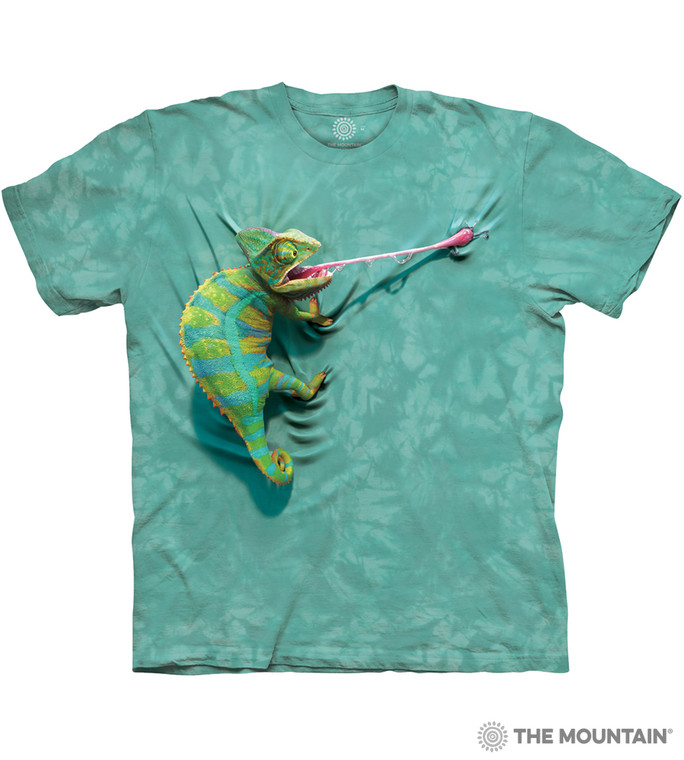 Climbing Chameleon Classic Cotton T-Shirt