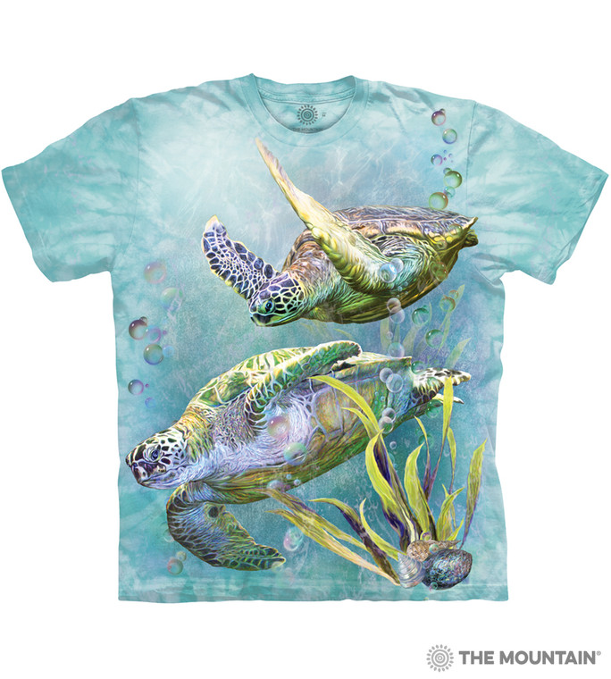 Sea Turtles Swim Classic Cotton T-Shirt
