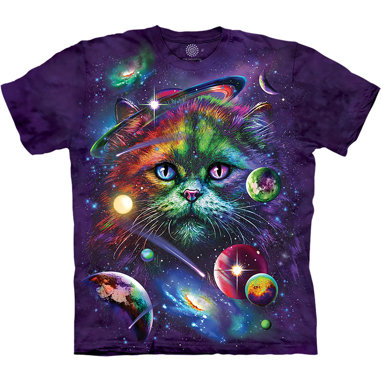 Cosmic Cat Classic Cotton T-Shirt