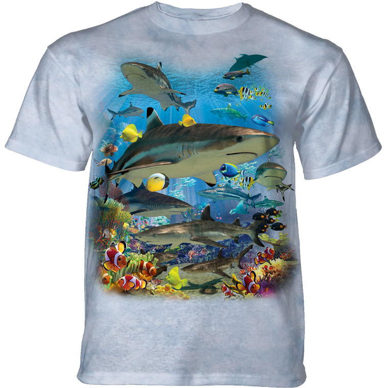 Reef Sharks Classic Cotton T-Shirt