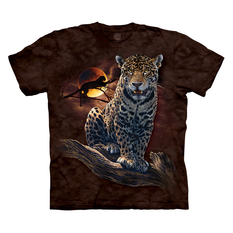 Blood Moon Leopard Classic Cotton T-Shirt