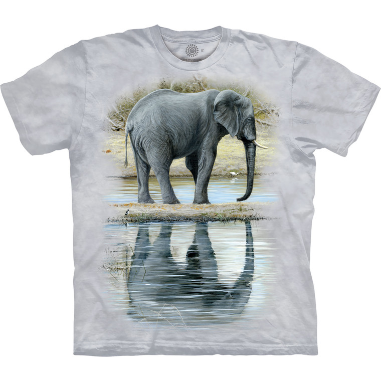 Reflections Of Elephant Classic Cotton T-Shirt