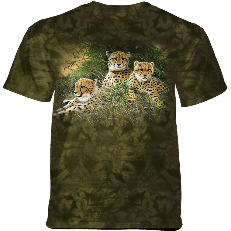 Family Of Cheetahs Classic Cotton T-Shirt