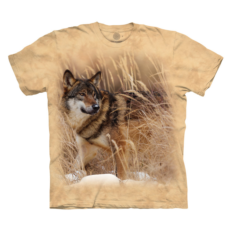 Winter Wolf Portrait Kids' T-Shirt