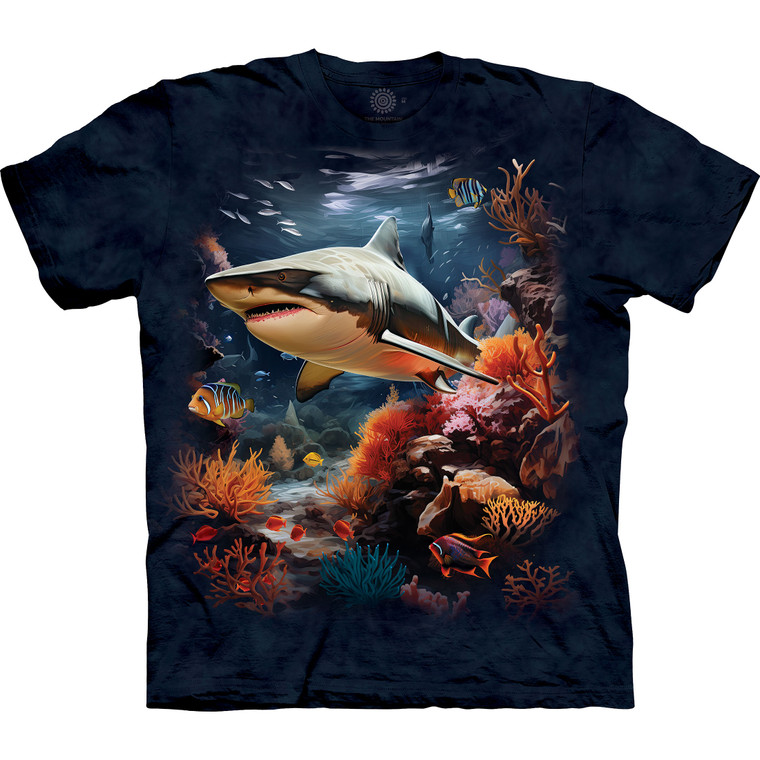 Reef Ruler Shark Classic Cotton T-Shirt