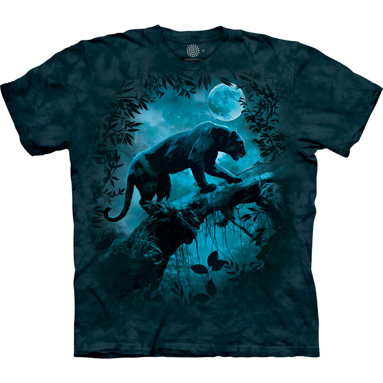 Black Panther Night Classic Cotton T-Shirt