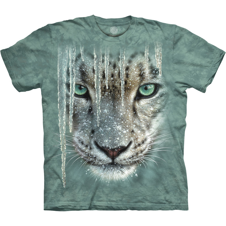 Icicle Snow Leopard Classic Cotton T-Shirt