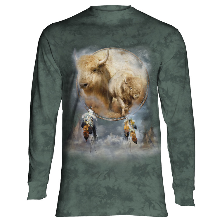 White Buffalo Shield Classic Long-Sleeve T-Shirt