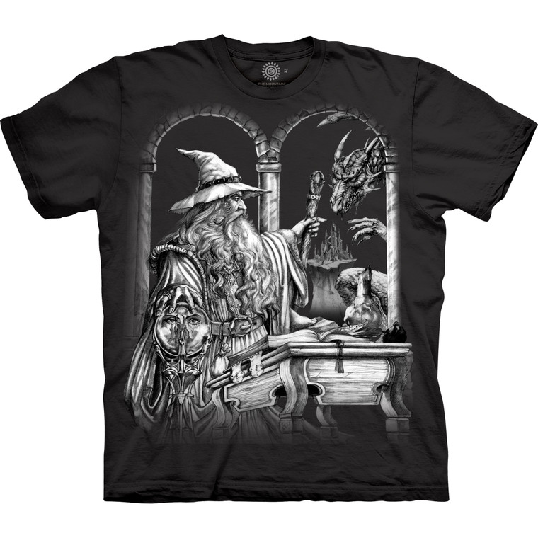 Wizard And Dragon Classic Cotton T-Shirt