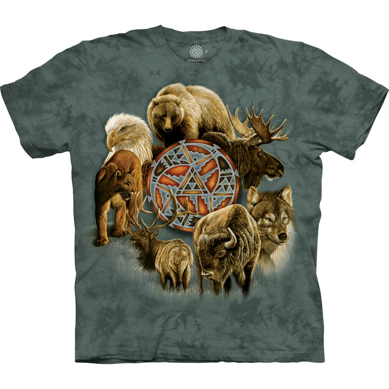 Animal Spirit Circle Customized T-Shirt