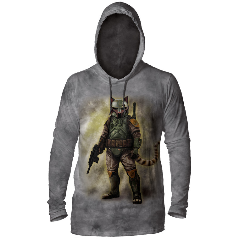 Purr-Fect Bounty Hunter Lightweight Hoodie Tee