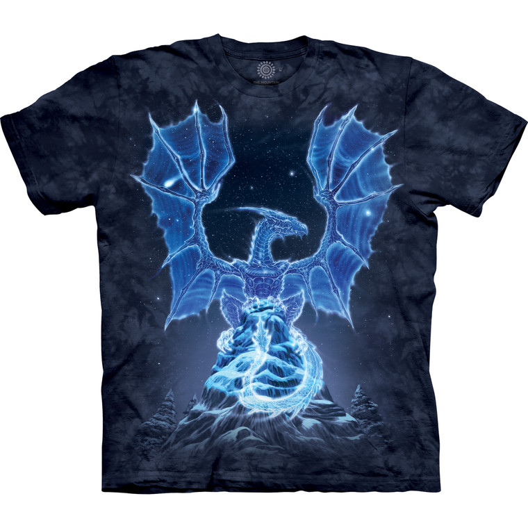 Caelestis Winter Spirit Dragon Classic Cotton T-Shirt