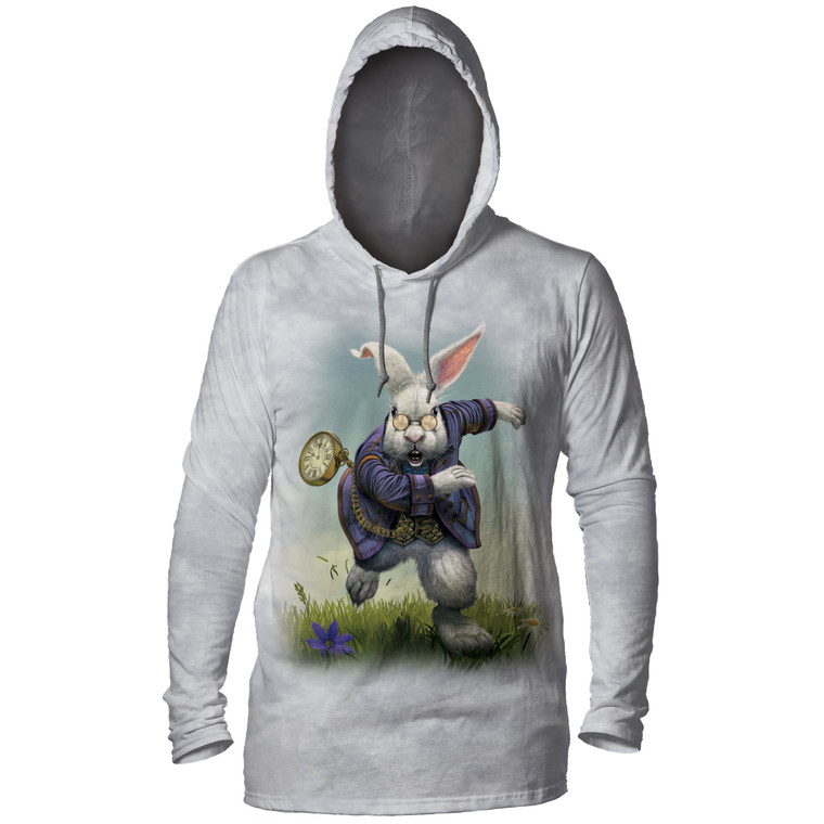 White Rabbit Lightweight Hoodie Tee