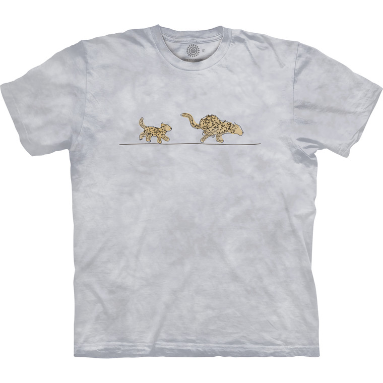 Leopard Sketch Classic Cotton T-Shirt