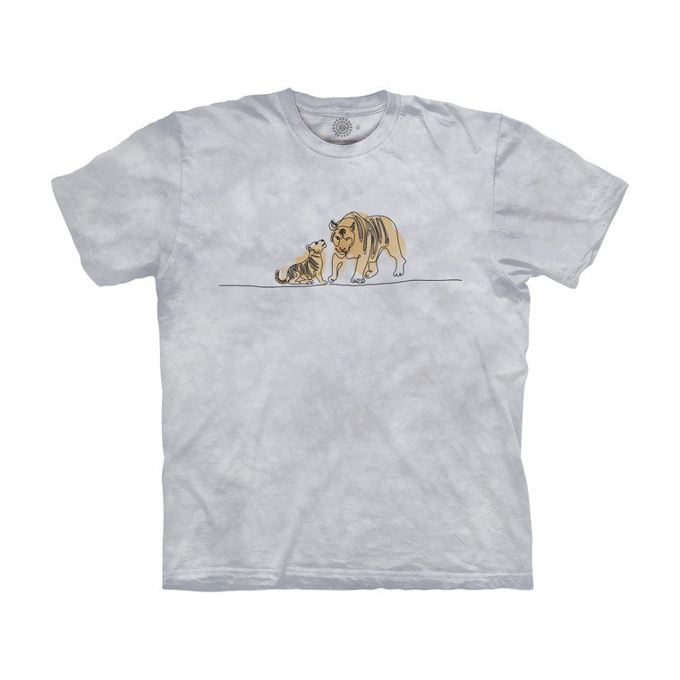 Tiger Line Sketch Kids' T-Shirt