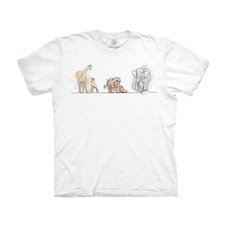 Zoo Collage Sketch Kids' T-Shirt