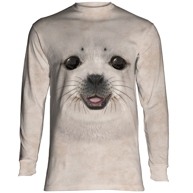 Big Face Baby Seal Classic Long-Sleeve T-Shirt