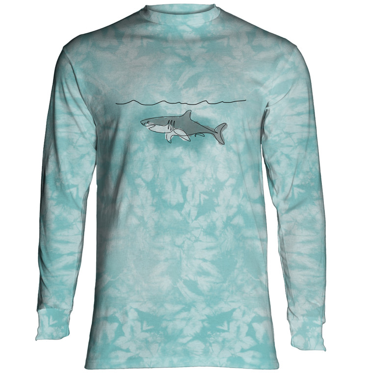 Shark Sketch Classic Long-Sleeve T-Shirt
