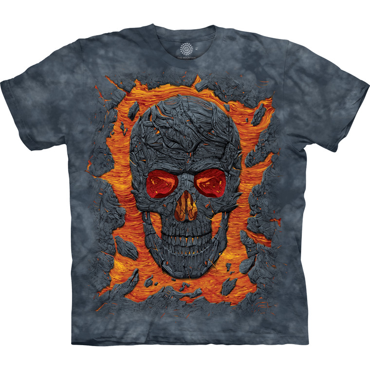 Lava Skull Classic Cotton T-Shirt