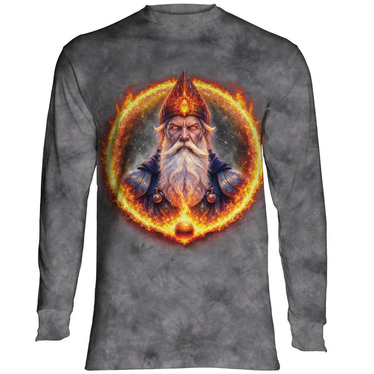 Fire Wizard Classic Long-Sleeve T-Shirt