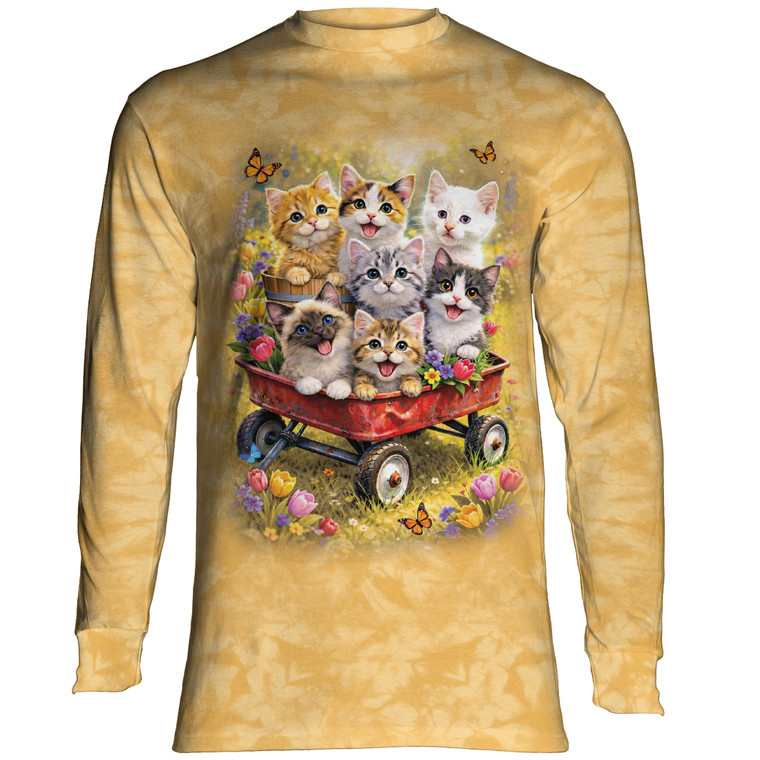 Kitten Wagon Classic Long-Sleeve T-Shirt