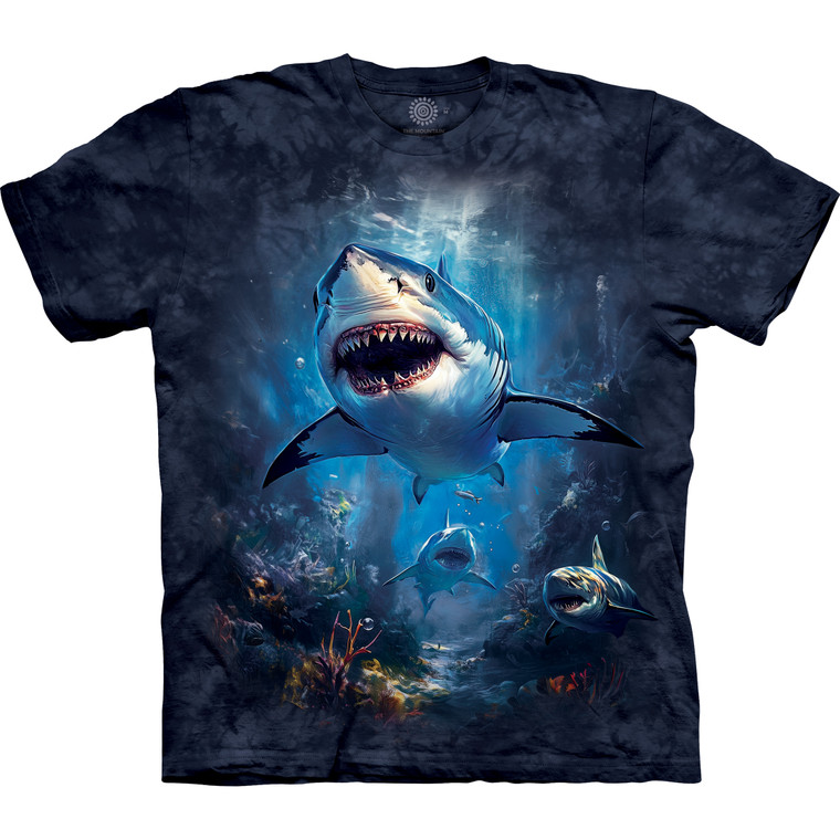 Happy Shark Classic Cotton T-Shirt