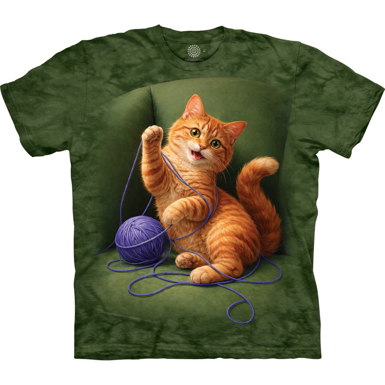 Tangled Kitten Classic Cotton T-Shirt