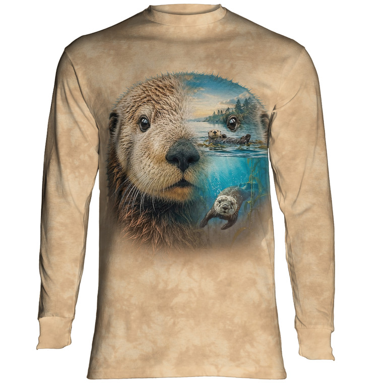 SpiritScape Southern Sea Otter Classic Long-Sleeve T-Shirt