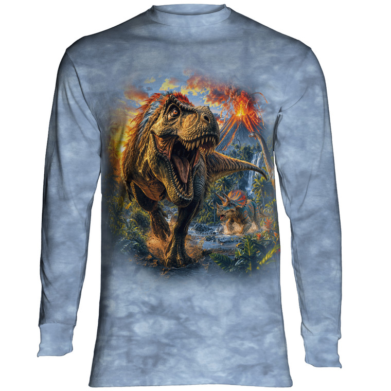 Dino Volcano Classic Long-Sleeve T-Shirt