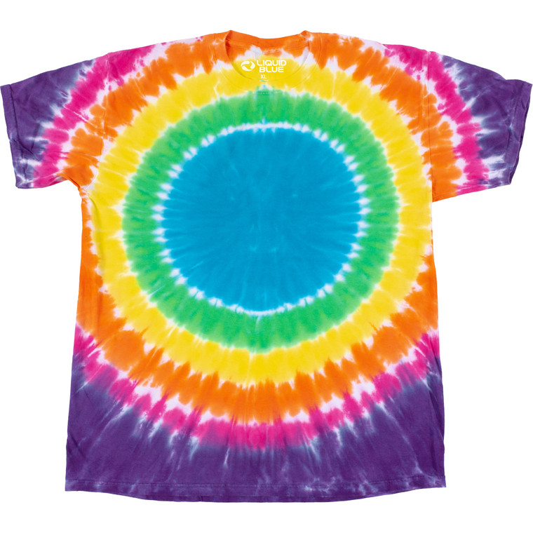 Liquid Blue Tie-Dye Only Adult T-Shirt
