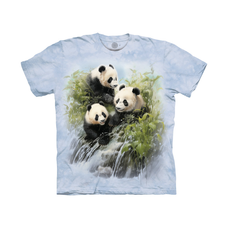 Playful Panda Trio Kids' T-Shirt