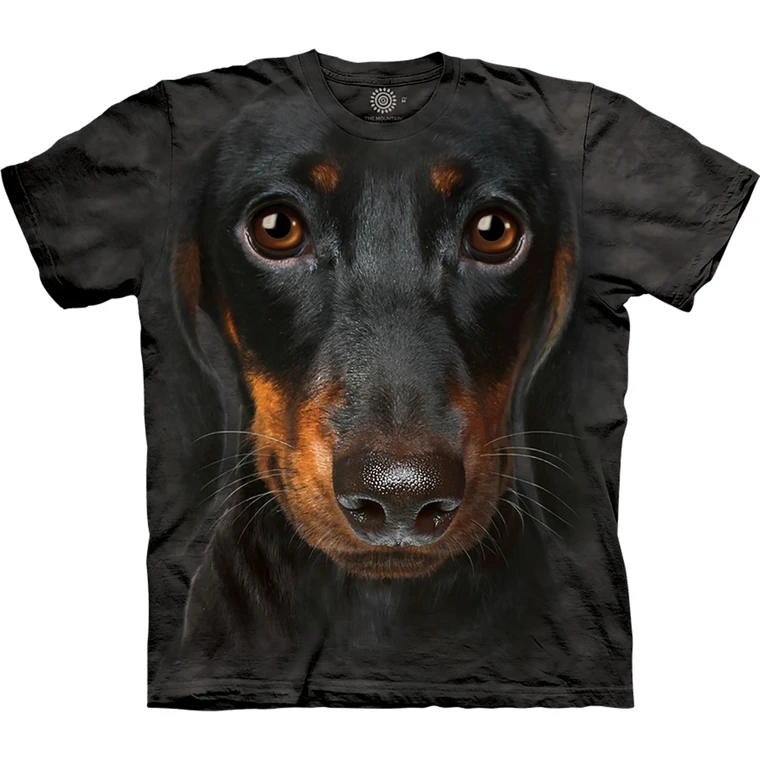 Dachshund Face Classic Cotton T-Shirt