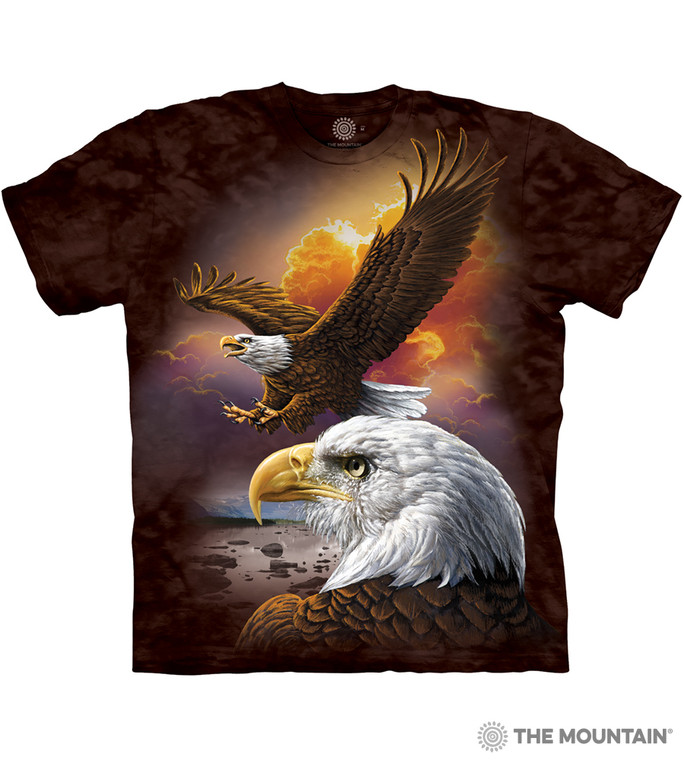 Eagle & Clouds Classic Cotton T-Shirt