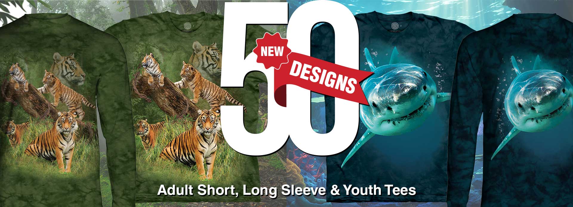 50 New Adult Short Long Sleeve &amp; Youth Tees