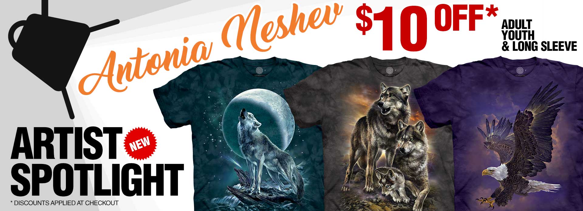 $10 OFF Antonia Neshev Artist Spotlight