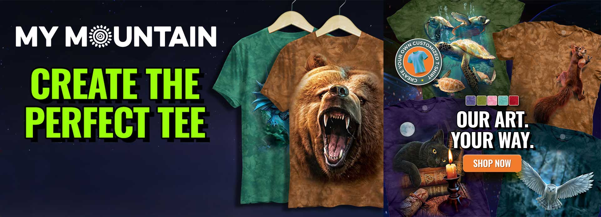 My Mountain Create The Perfect Tee Our Art Your Way