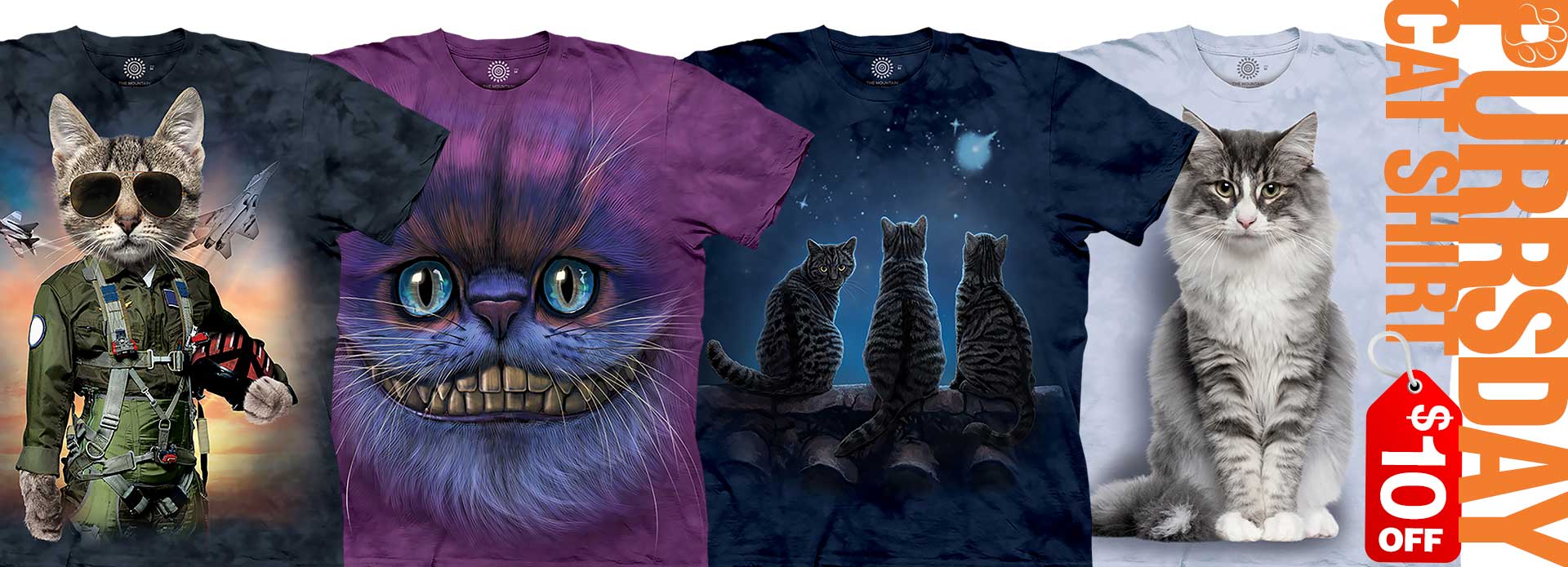 $10 OFF Cat ShirtPURRsday