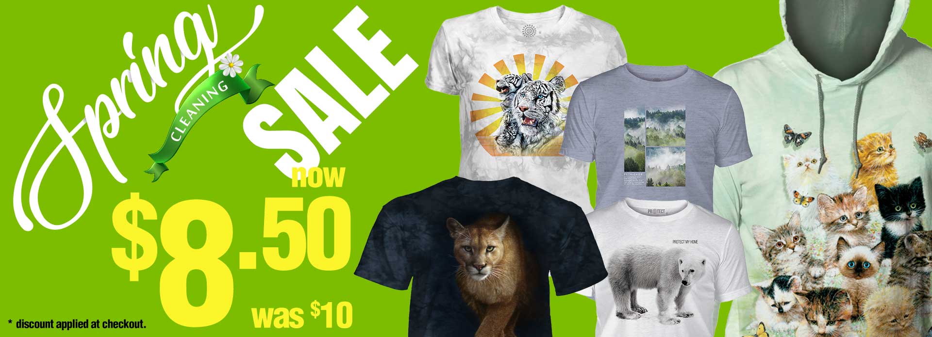 Spring Cleaning Sale $8.50 Clearance Tees was $10