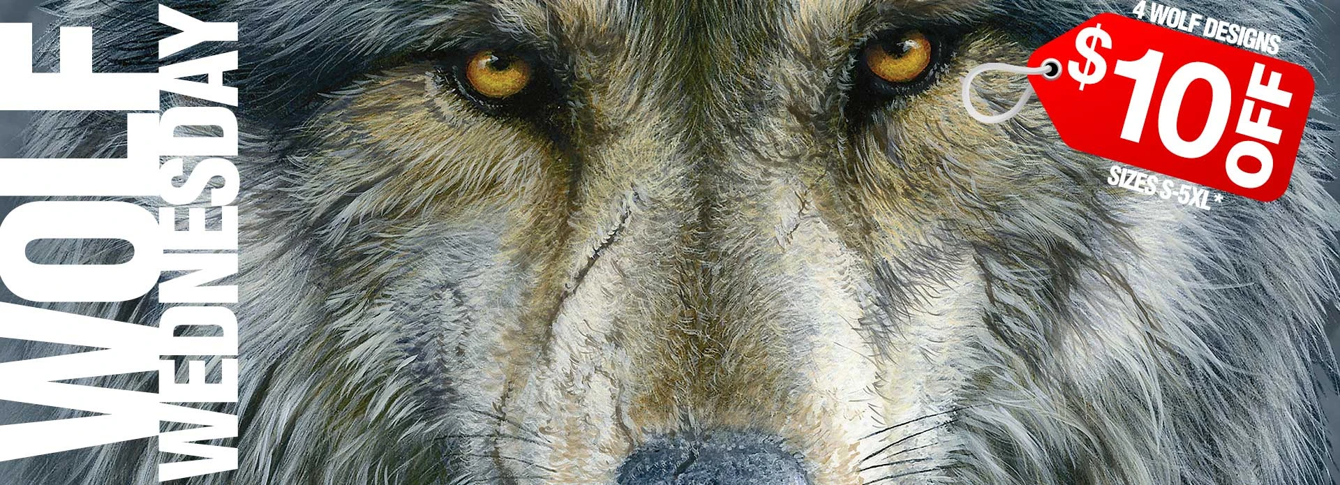 $10 OFF Wolf Wednesday