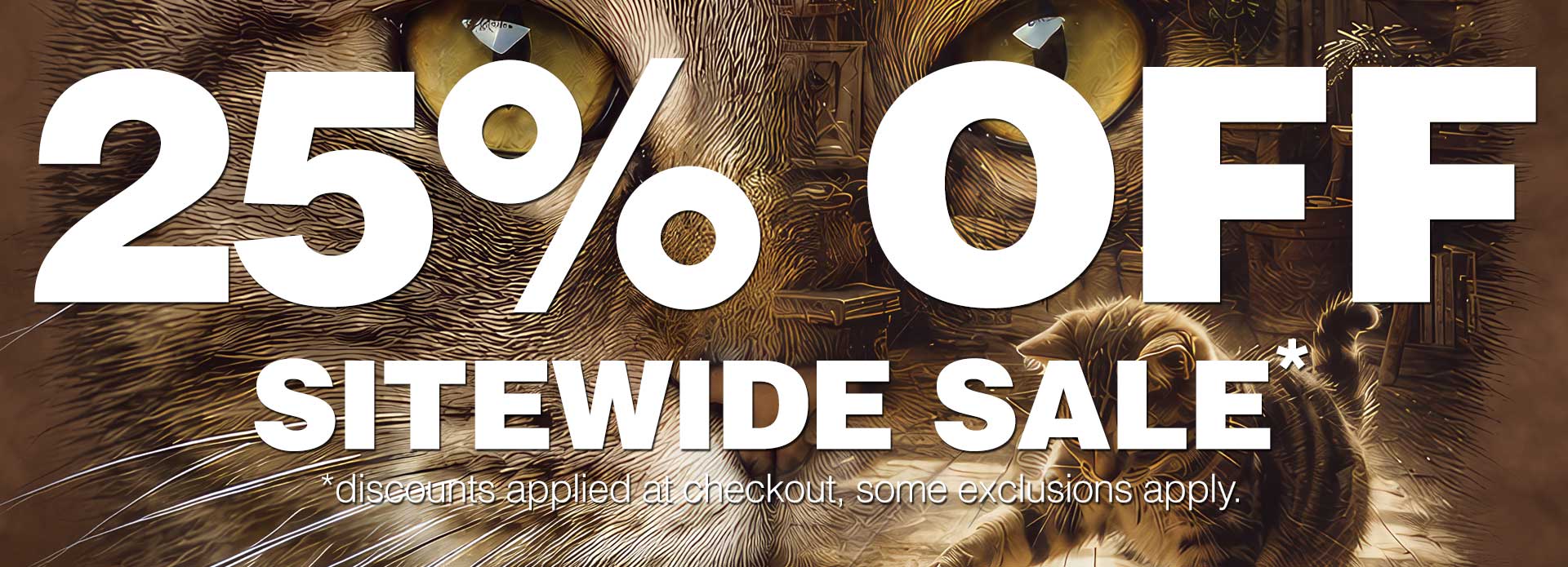 25% OFF Sitewide Sale Big Face Animals Wolves SpiritScape!