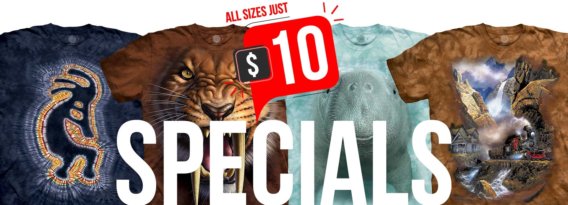 $10 Specials All Sizes S-5X