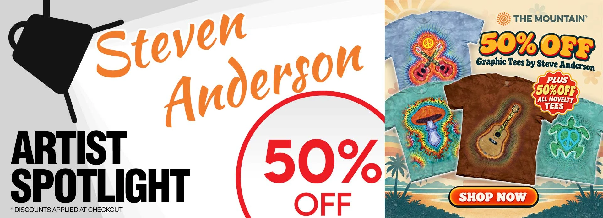 50% OFF Steven Anderson