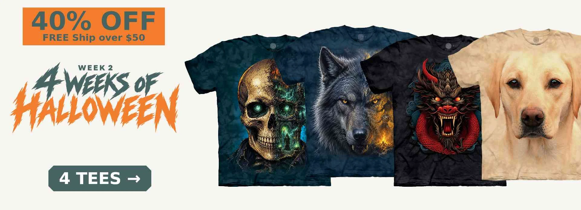40% OFF Halloween tees: Week 2 ?