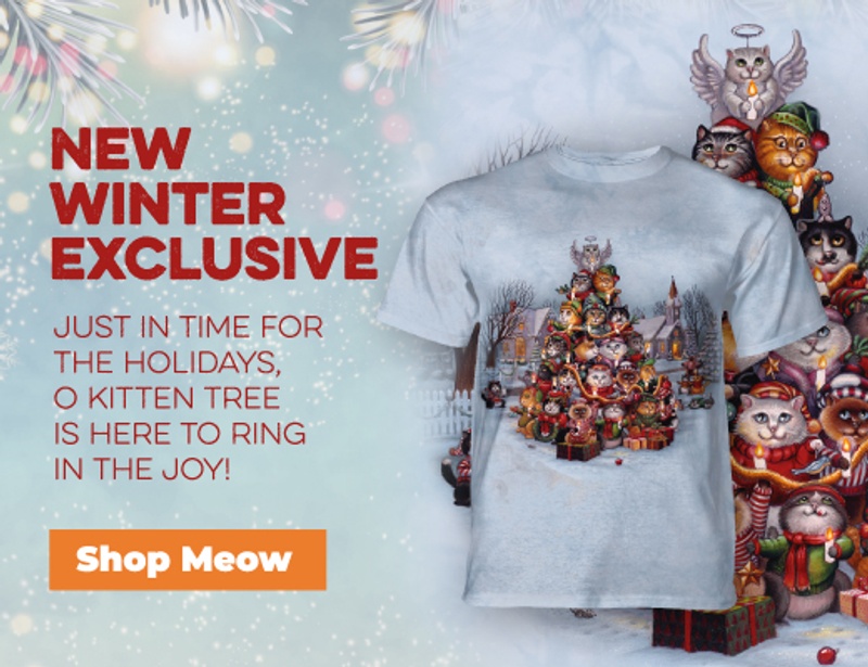 O Kitten Tree T-Shirt New Winter Release