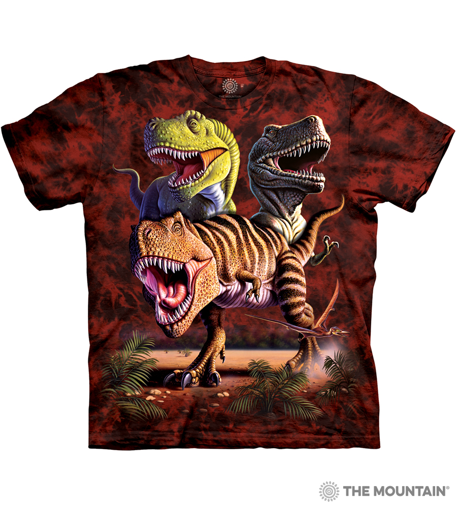 Mountain Rex Collage Classic Cotton T-Shirt
